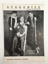 1959 Stagebill The Goodman Theatre Purple Dust A Wayward Comedy by Sean ... - £14.84 GBP