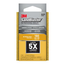 3M 4-1/2 in. L X 2-3/4 in. W X 1 in. 180 Grit Fine Flat Surface Dust Cha... - $7.95