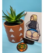 Dragon Ball Z - Android 18 (Rearview) - Water-resistant Vinyl Sticker / ... - $8.13 CAD