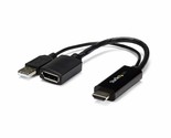 StarTech.com 4K 30Hz HDMI to DisplayPort Video Adapter w/ USB Power - 6 ... - $70.52