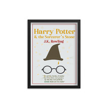 HP &amp; the Sorcerer&#39;s Stone by J.K. Rowling Book Poster - £11.85 GBP+