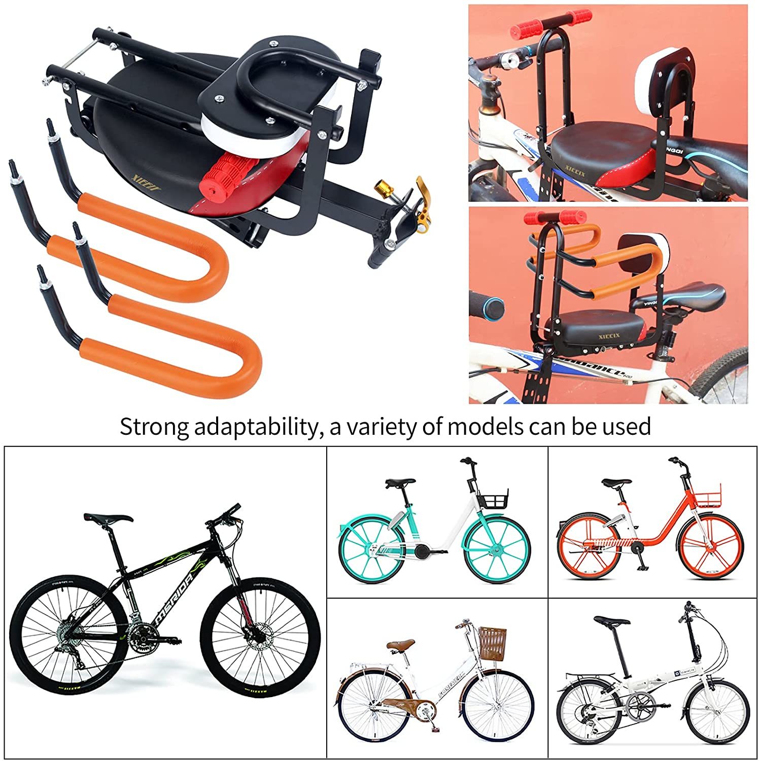 Detachable child bike seat sale