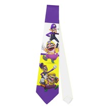 Necktie Wario Waluuigi Mario Evil Cosplay Halloween  - £19.59 GBP