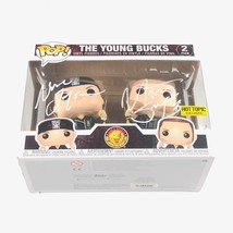 Matt Jackson Nick Jackson Signed The Young Bucks Funko Pop PSA/DNA Autographed A - £199.83 GBP