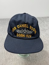 Vintage US Navy Hat Cap USS Daniel Boone SSBN-628 Submarine Veteran Vet ... - $24.74
