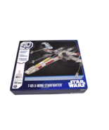 Star Wars 4D Build T-65 X-Wing Starfighter Cardstock Model Kit - £12.26 GBP