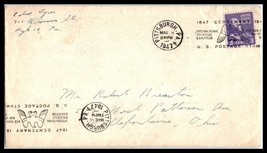 1947 US Cover - Pittsburgh, Pennsylvania to Bellefontaine, Ohio N9 - £2.35 GBP