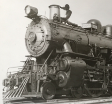 Atchison Topeka &amp; Santa Fe Railway Railroad ATSF #1322 4-6-2 Locomotive Photo - $13.99