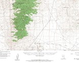 Mc Cullough Mtn. Quadrangle Nevada 1960 Map Vintage USGS 15 Minute Topog... - $16.89