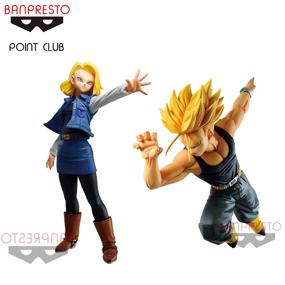 Stocked Banpresto Match Makers Dragon Ball Android 18 Trunks Model Toys ... - £31.07 GBP