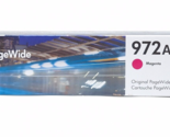 New SEALED HP L0R89AN 972A Page Wide Ink Cartridge - Magenta Exp. 12/23 - £30.94 GBP