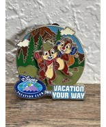 Disney Pin Disney Vacation Club Vacation Your Way Chip &amp; Dale LE 2000 20... - €21,38 EUR