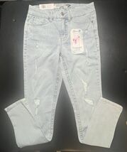 Seven 7 Tummyless High Rise Skinny Jeans Women’s 6 Amsterdam Distressed  - $24.74