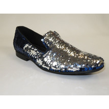 Men's Sequence Shoes by Giorgio Brutini formal Slip on 17930 Cohort Blue image 10