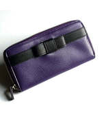 Kelly &amp; Katie Vegan Leather Wallet with Bow Accent - $11.00