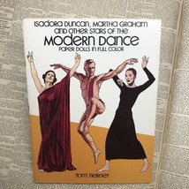 Paper Dolls Uncut Isadora Duncan Modern Dance Tom Tierney Dover 1983 - £12.01 GBP