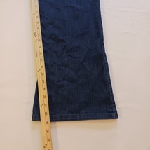 Westbound Regular Women Blue High Rise Denim Straight Leg Jeans Measured Size 17 image 11