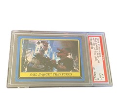 Star Wars Topps Trading Card PSA 9 vtg graded Mint #161 Sail Barge Ree Yees Yak - £194.22 GBP