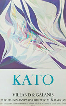 New Kato - Original Exhibition Poster -villand &amp; Galanis – Poster - 1978 - £129.57 GBP