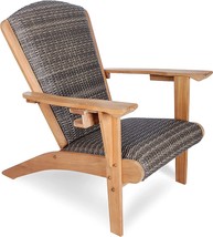 Outdoor Adirondack Chair In Auburn Upholstery, Cambridge Casual. - £398.56 GBP