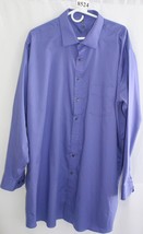 GB FEFFREY BEENE BLUE LONG SLEEVE BUTTON FRONT SHIRT SZ LTALL #8524 - $9.00