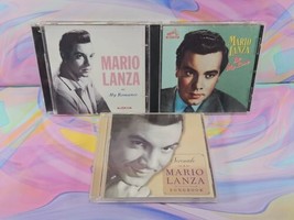 Lot of 3 Mario Lanza CDs: Serenade, Be My Love, My Romance - £8.56 GBP