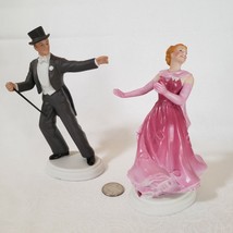 VTG Avon Fred Astaire Ginger Rogers Dancing Figurines Images of Hollywoo... - £17.27 GBP