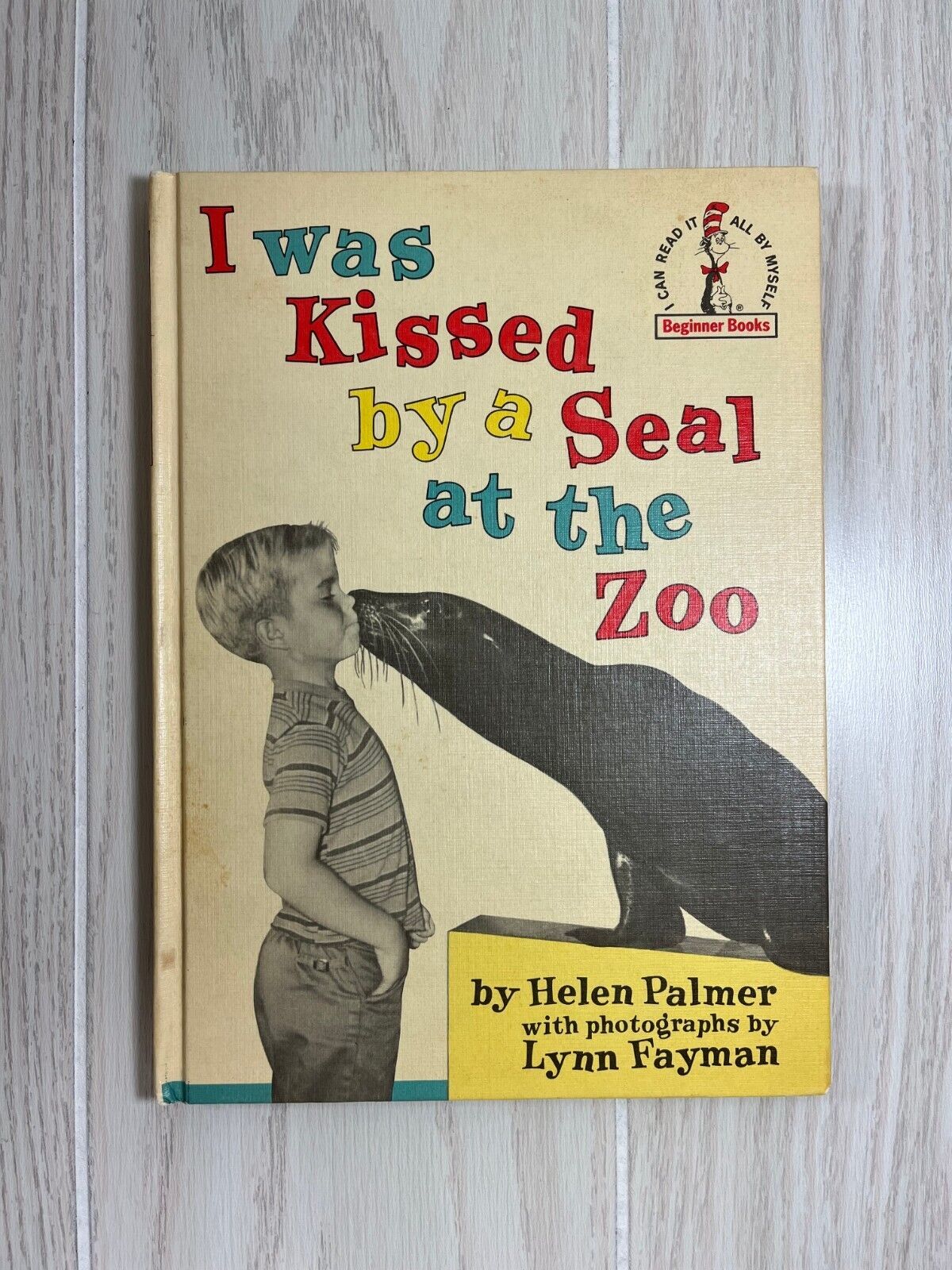 Primary image for I Was Kissed by a Seal at the Zoo 1962 vtg hardcover Beginner Books Helen Palmer