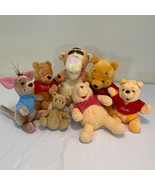 Winnie The Pooh Plush LOT Tigger Pooh Stuffed Animal Disney Collectables... - £60.20 GBP