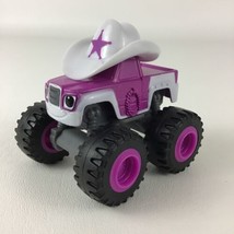 Blaze And The Monster Machines Starla Die Cast Vehicle Purple Truck 2014 Mattel  - £25.57 GBP
