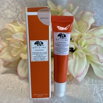 Origins Ginzing Refreshing Eye Cream to Brighten &amp; Depuff .34oz 10ml NIB FreeSh - $18.76