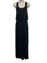 Sofra Womens Small Black Racerback Flowy Sleeveless Maxi Dress NEW - $23.36