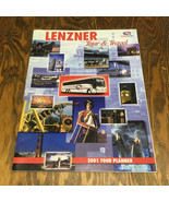 Lenzner tour and travel 2001 tour planner brochure motor coach tour comp... - €17,07 EUR
