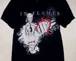 In Flames Concert Tour T Shirt Vintage 2006 Sweden Metal Size Small - $109.99