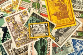 1920&#39;s Germania Notgeld (Emergenza Soldi) 33pc - Bamberg, Greiz , Meiningen - $98.99