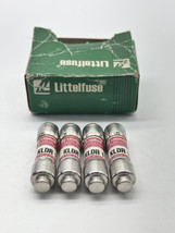 Littelfuse KLDR1 Time Delay Fuses, Class CC, 600VAC 1Amp Lot of 4 - $18.60
