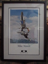 Mike Mason Nuclear Cowboys Fmx Racing Stunt Motorcyclist Framed Photo Autograph - £46.57 GBP