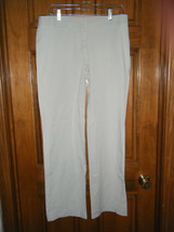 Ladies J. Crew Stretch Khaki Pants - Size 6 - £17.68 GBP