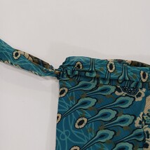 Dressbarn RN#94174 Women's Green Floral Elastic Waist Pull On Skirt Size Skirt image 8