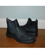 UGG Mens Sz 10.5 Biltmore Chelsea Boots Black Waterproof Leather Shoes 1... - $39.59