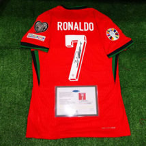 Ronaldo Portugal Copa America 2024 Signed Shirt/Jersey + Coa - Cristiano Ronaldo - £97.74 GBP