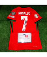 Ronaldo Portugal EURO 2024 SIGNED Shirt/Jersey + COA - Cristiano Ronaldo - £93.44 GBP