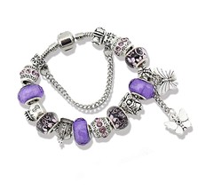 Unicorns Gifts Charms Bracelet for Women Murano - £41.03 GBP