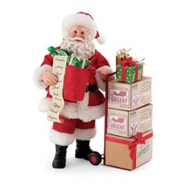 Possible Dreams Santa Statue with List and Packages 10.5" High Department 56 - £77.84 GBP