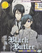 DVD Black Butler- Kuroshitsuji (Season 1-3 + Movie + 9 OVA) (English Dub)  - £33.74 GBP