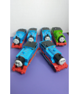 Thomas And Friends Train Pull Back &amp; Go Racer 2009 Mattel Gullane Lot Of 6 - £10.66 GBP