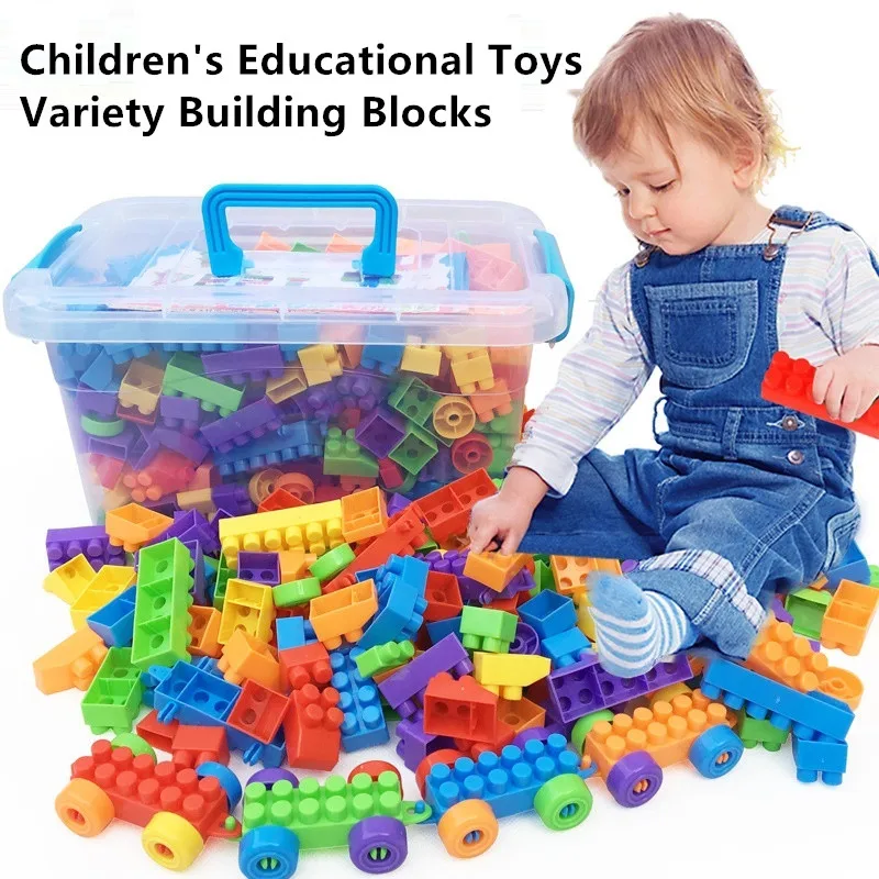 Hot toy toys For kids Inserting and assembling Large particle Building Blocks - £15.79 GBP+