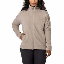 Mondetta Ladies&#39; Cozy Full Zip Jacket Size: Small, Color: Beige (Taupe) - £23.97 GBP