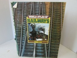 WORLD ATLAS OF RAILWAYS OS NOCK MAYFLOWER BOOKS 1978 1ST EDITION HC BK D... - £11.04 GBP
