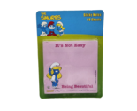 THE SMURFS IT&#39;S NOT EASY BEING BEAUTIFUL SMURFETTE STICKY NOTES 60 SHEET... - $14.25